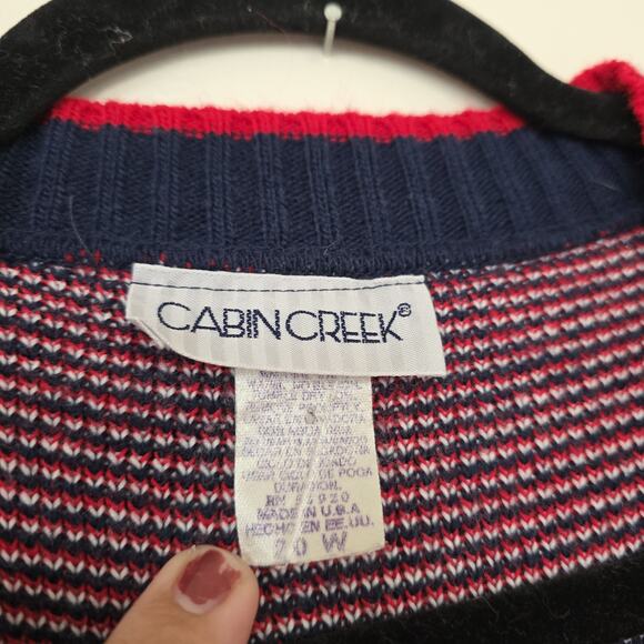 Vintage Ugly Christmas Sweater Vest Womens 20W Snowman Winter Oversized Artsy - Picture 6 of 10